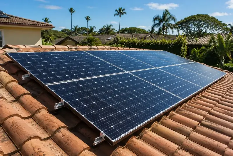 Installation de panneaux solaires à Concoules
