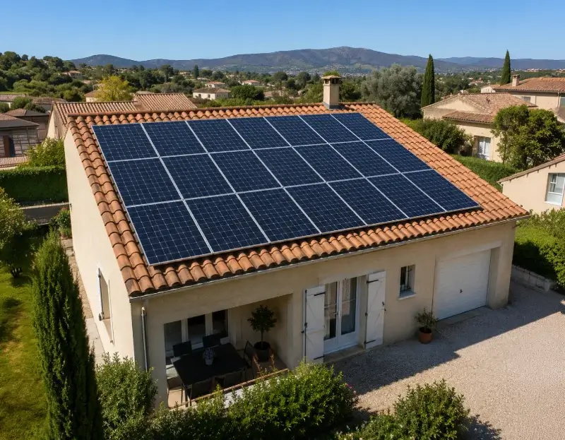 Prime à l'autoconsommation panneaux solaires Concoules — aide financière de l'État